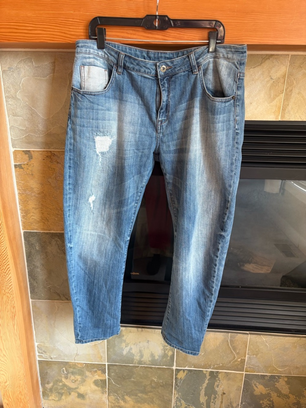 Wrap London Distressed Jeans